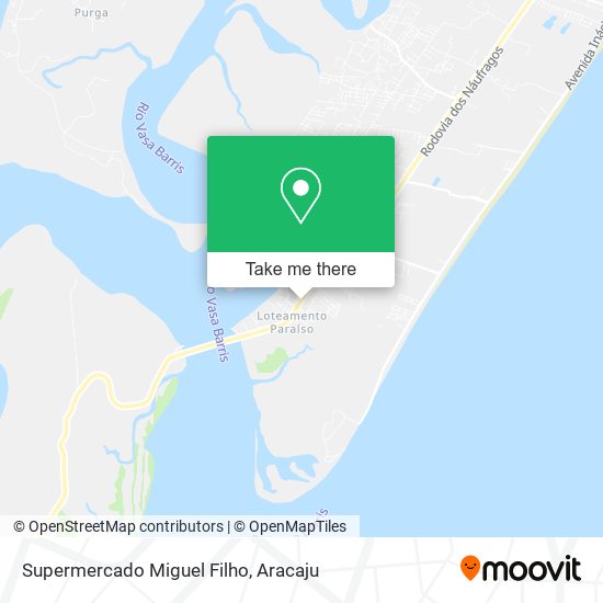 Supermercado Miguel Filho map