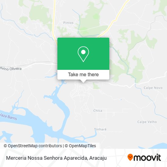 Mapa Merceria Nossa Senhora Aparecida