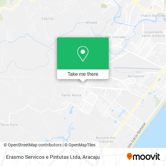 Mapa Erasmo Servicos e Pintutas Ltda