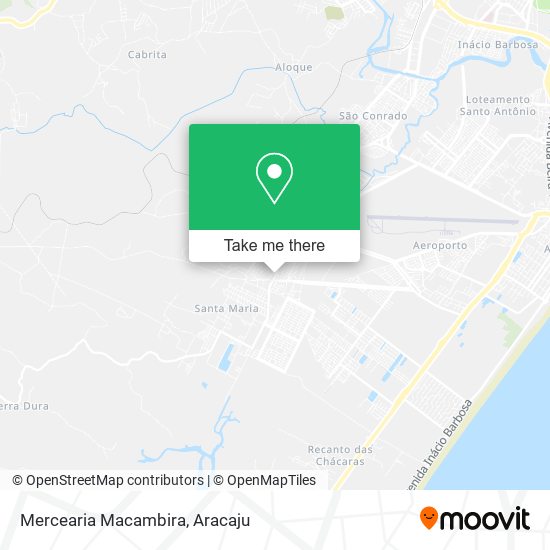 Mercearia Macambira map