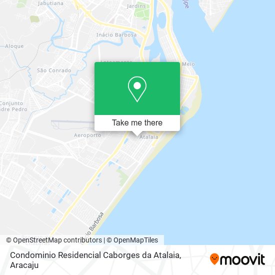 Condominio Residencial Caborges da Atalaia map