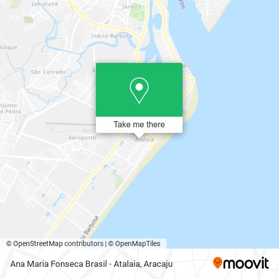 Mapa Ana Maria Fonseca Brasil - Atalaia