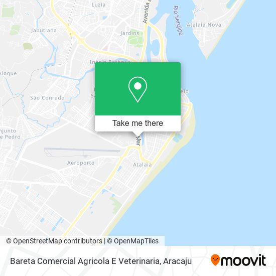 Bareta Comercial Agricola E Veterinaria map