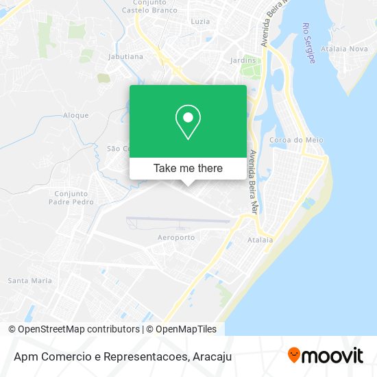 Apm Comercio e Representacoes map