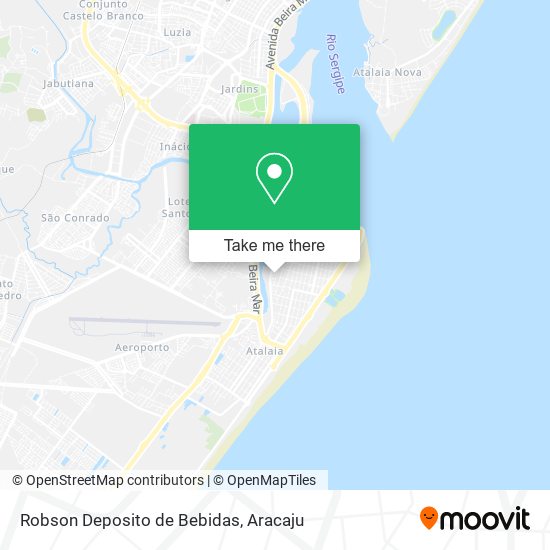 Robson Deposito de Bebidas map