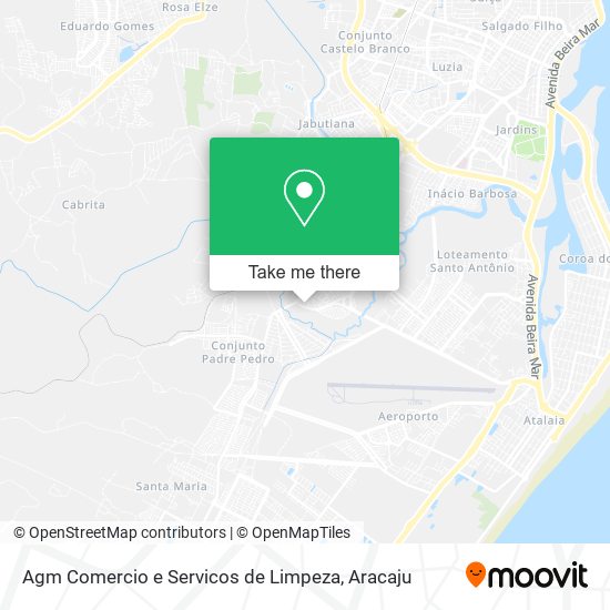 Mapa Agm Comercio e Servicos de Limpeza