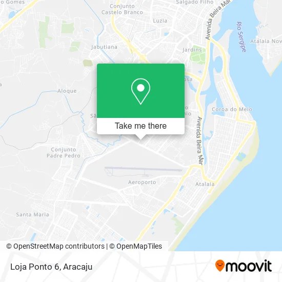 Loja Ponto 6 map