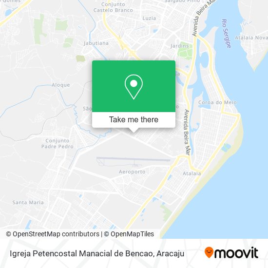 Igreja Petencostal Manacial de Bencao map