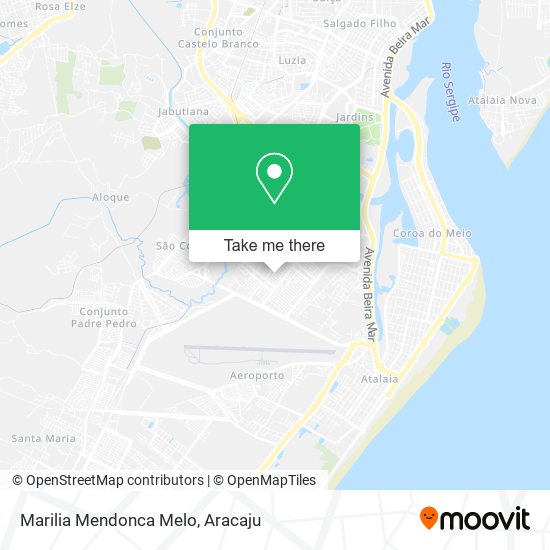 Mapa Marilia Mendonca Melo