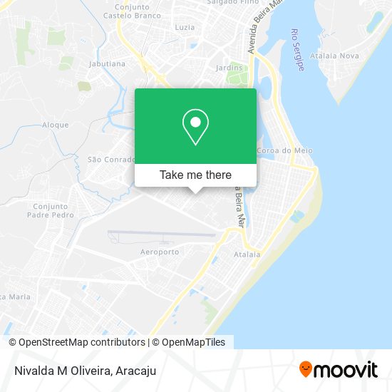 Mapa Nivalda M Oliveira