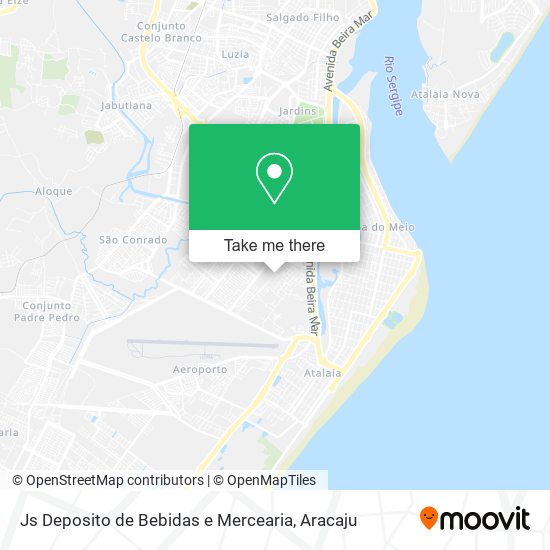 Mapa Js Deposito de Bebidas e Mercearia