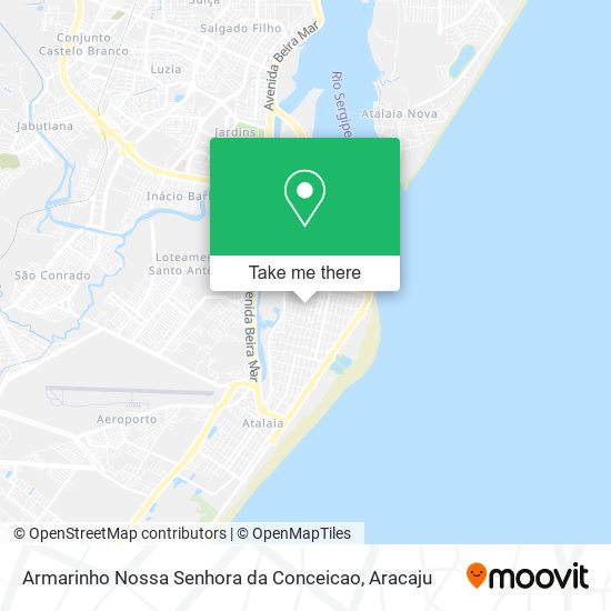 Mapa Armarinho Nossa Senhora da Conceicao