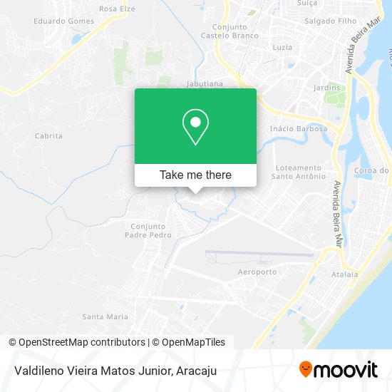 Valdileno Vieira Matos Junior map