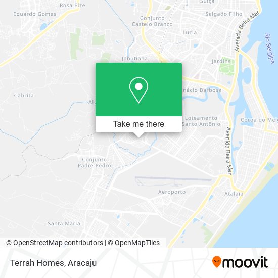 Terrah Homes map