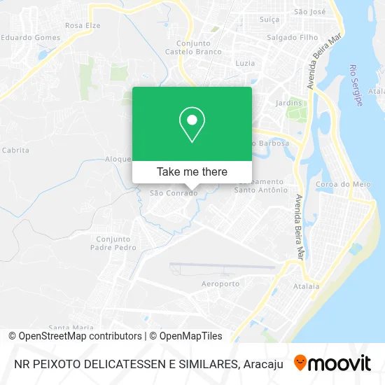 NR PEIXOTO DELICATESSEN E SIMILARES map