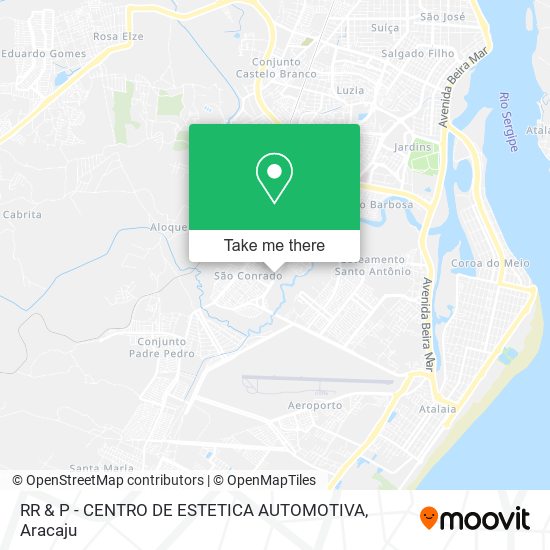 Mapa RR & P - CENTRO DE ESTETICA AUTOMOTIVA