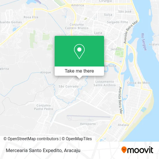 Mercearia Santo Expedito map