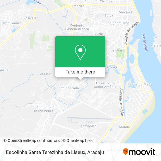 Escolinha Santa Terezinha de Liseux map