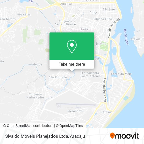 Sivaldo Moveis Planejados Ltda map