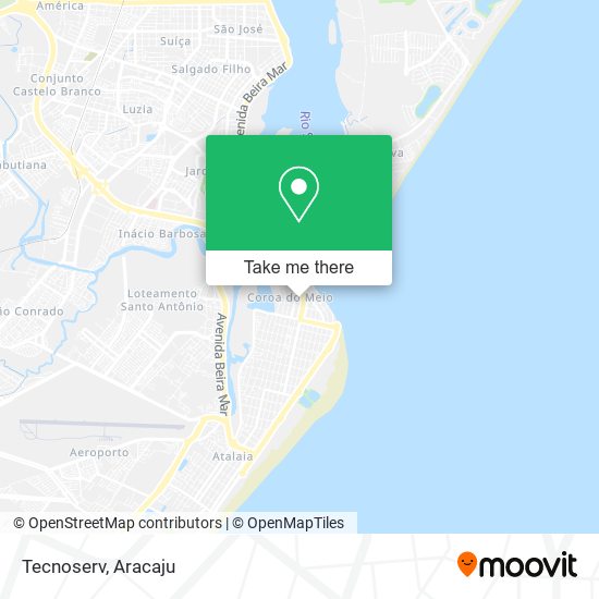 Tecnoserv map