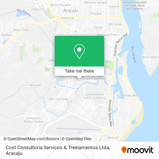 Cost Consultoria Servicos & Treinamentos Ltda map