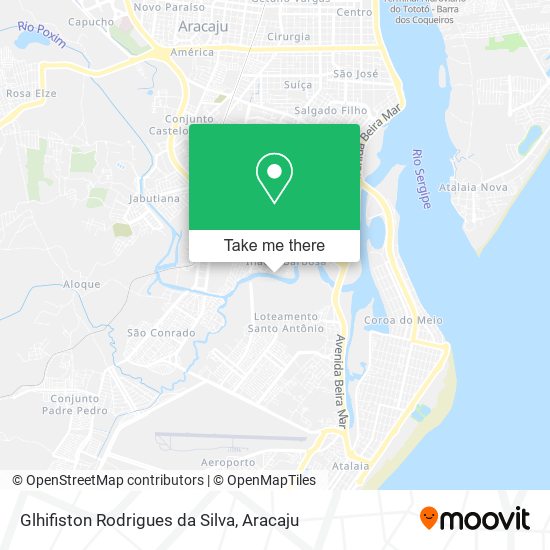 Mapa Glhifiston Rodrigues da Silva