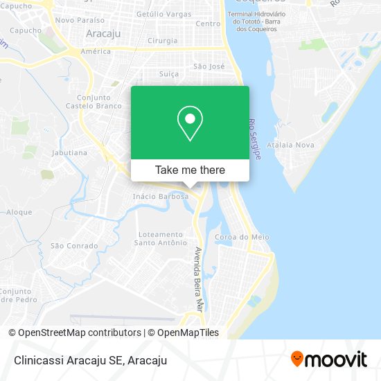 Clinicassi Aracaju SE map