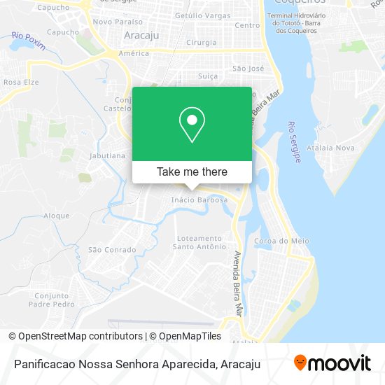 Mapa Panificacao Nossa Senhora Aparecida