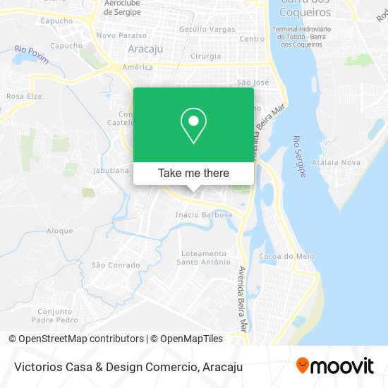 Victorios Casa & Design Comercio map