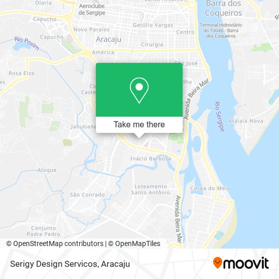 Serigy Design Servicos map