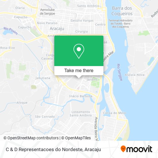 Mapa C & D Representacoes do Nordeste