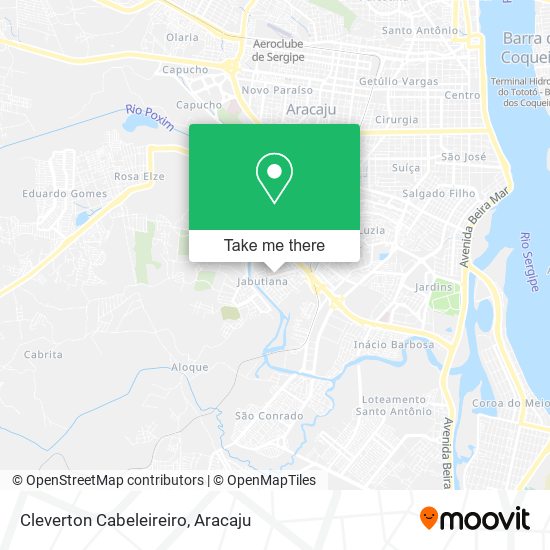 Cleverton Cabeleireiro map