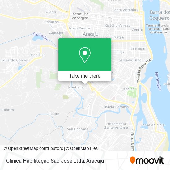 Clinica Habilitação São José Ltda map
