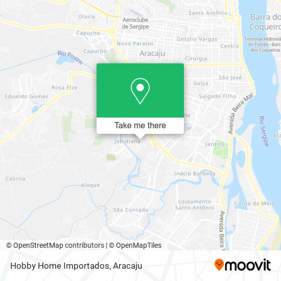 Hobby Home Importados map