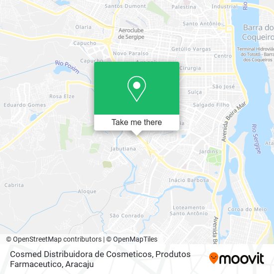 Cosmed Distribuidora de Cosmeticos, Produtos Farmaceutico map