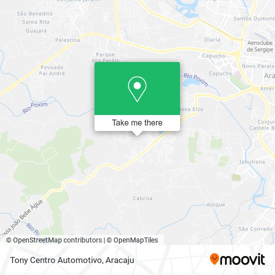 Tony Centro Automotivo map