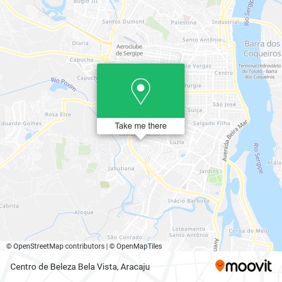 Centro de Beleza Bela Vista map