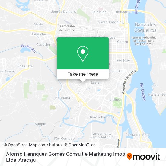 Mapa Afonso Henriques Gomes Consult e Marketing Imob Ltda