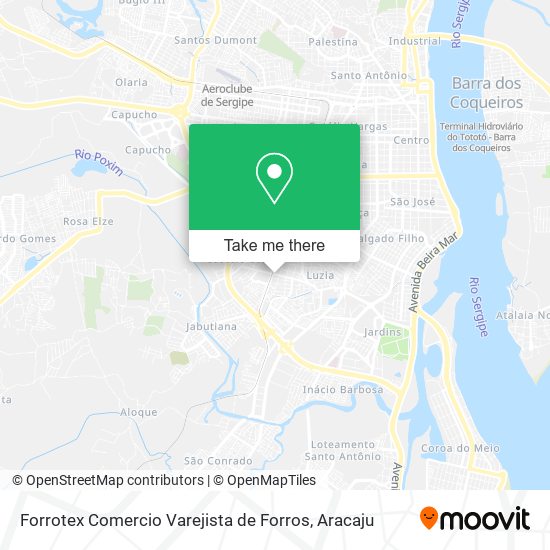 Forrotex Comercio Varejista de Forros map