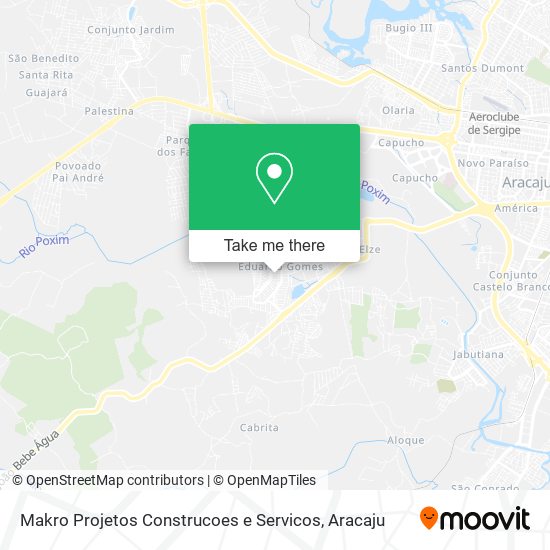 Makro Projetos Construcoes e Servicos map