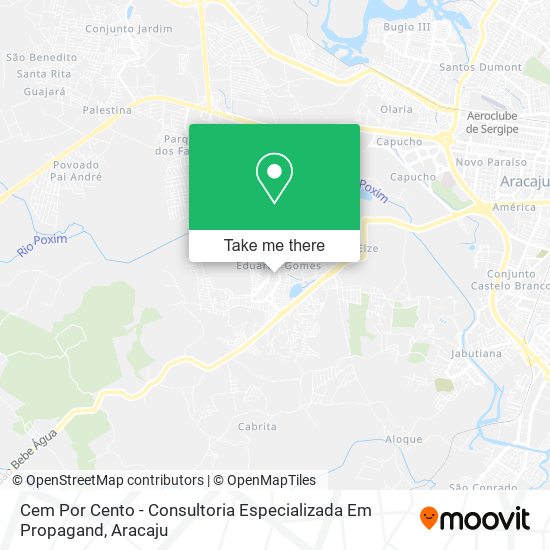 Cem Por Cento - Consultoria Especializada Em Propagand map