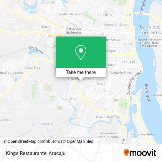 Mapa Kings Restaurante