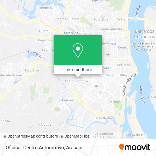 Mapa Oficicar Centro Automotivo