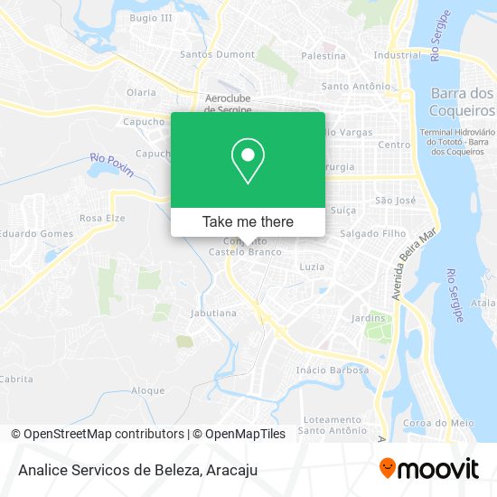 Analice Servicos de Beleza map