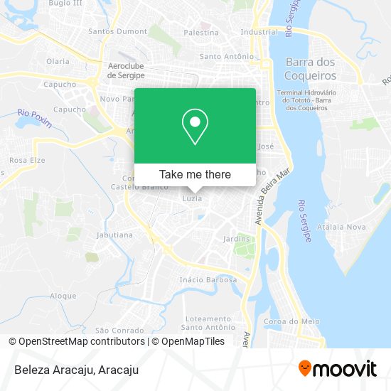 Mapa Beleza Aracaju