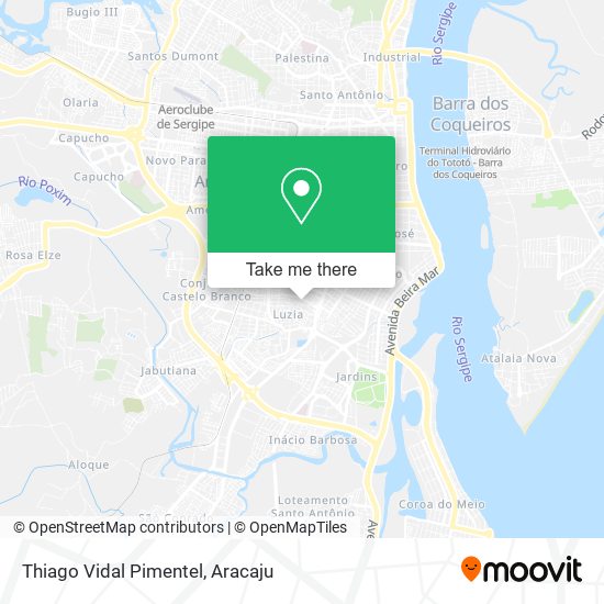 Thiago Vidal Pimentel map