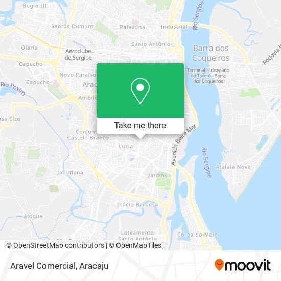 Mapa Aravel Comercial