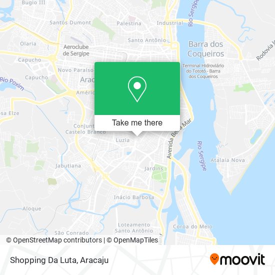 Mapa Shopping Da Luta