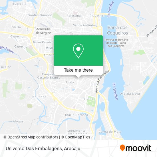 Universo Das Embalagens map