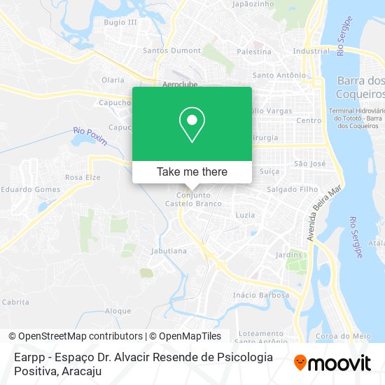 Mapa Earpp - Espaço Dr. Alvacir Resende de Psicologia Positiva